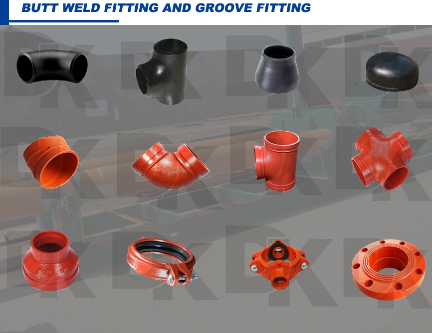 Astm A234Wpb 4Inch Butt Weld Pipe Fitting 90Degree Elbow