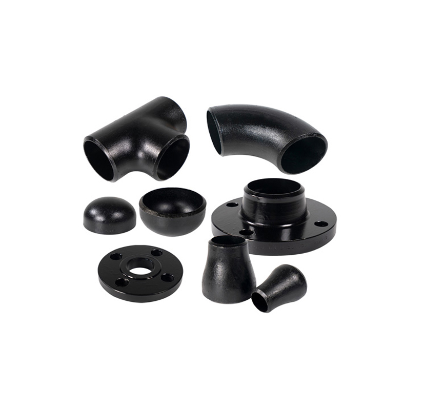 Butt Welded Seamless Black Paint Pipe Fittings Concentric Eccentric Reducer